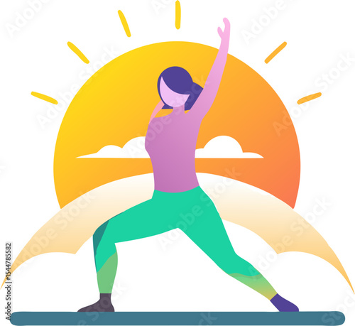 yoga on the beach