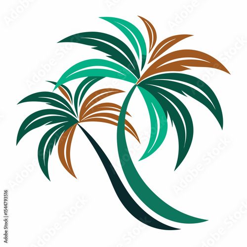 palm tree vector illustration