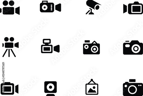 Camera Icons A Theatrical Stage of Visual Storytelling through Film and Photography