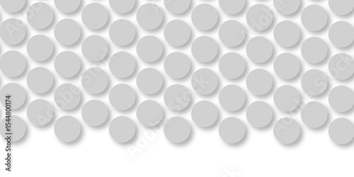 Grey tiles wall. round marble textures, ball tiles. Top view pavement circle block gray texture with seamless patterns floor background. Air Bubble wrap texture background. Textured Background.