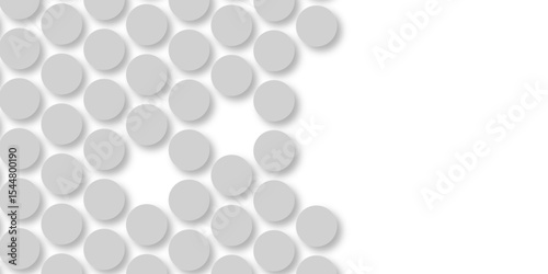 Grey tiles wall. round marble textures, ball tiles. Top view pavement circle block gray texture with seamless patterns floor background. Air Bubble wrap texture background. Textured Background.