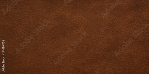 Rough brown leather texture provides a vintage surface for a natural design background