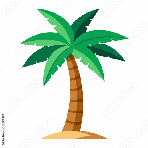 palm tree vector illustration