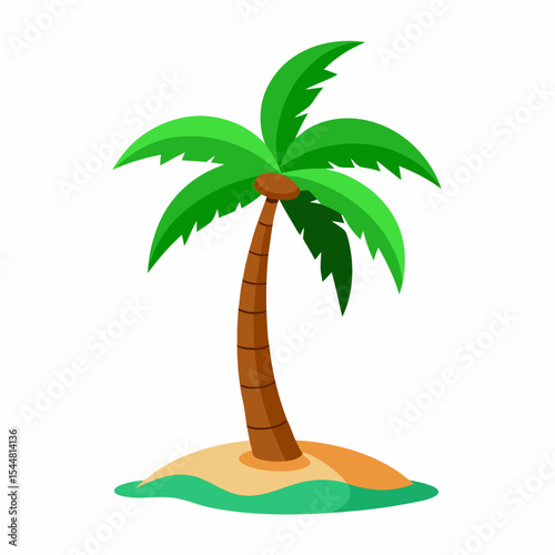 palm tree vector illustration