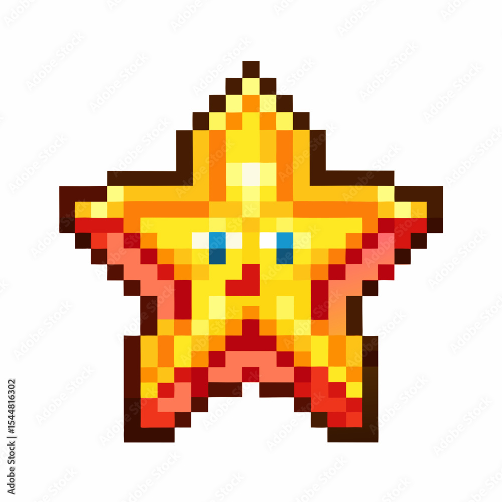 Obraz premium pixel mosaic vector illustration