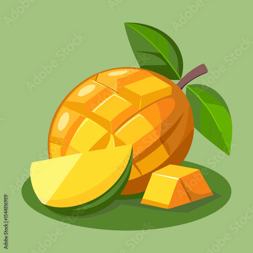orange fruit on a plate