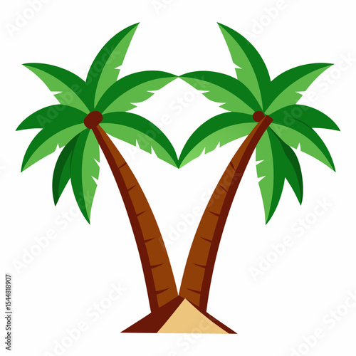 palm tree vector illustration