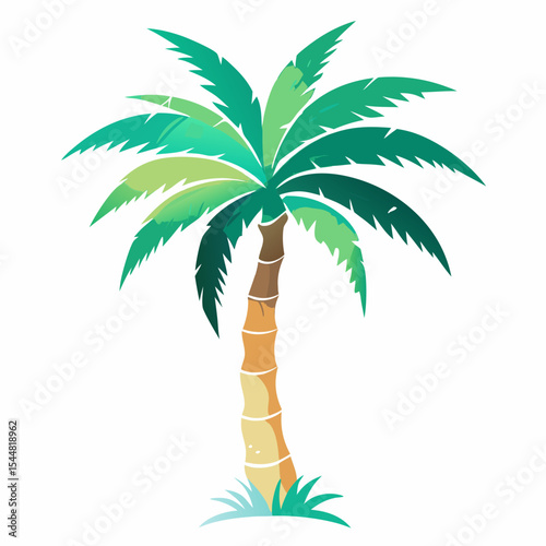 palm tree vector illustration