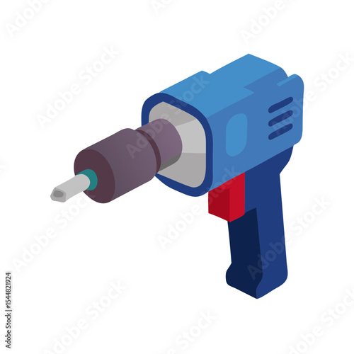Drill 3D Render Icon