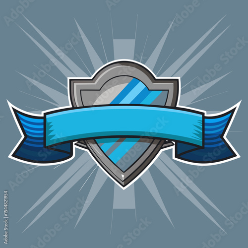 Blue and Gray Grainy Noisy Gradient Backgrounds