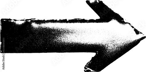 High contrast black and white road sign fragment for graphic design projects