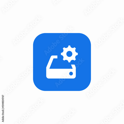 modify device icon sign vector