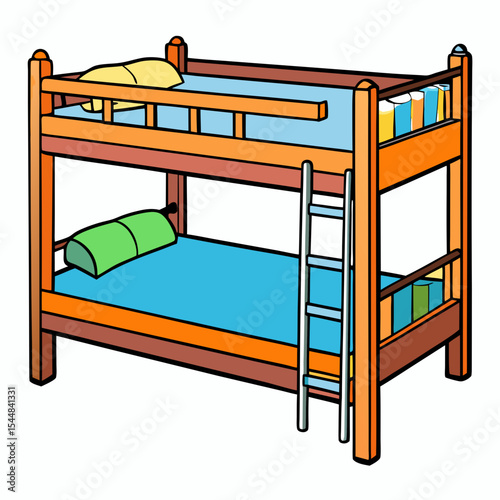 illustration of a bedroom