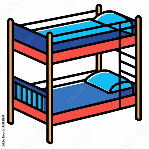 bed in a bedroom