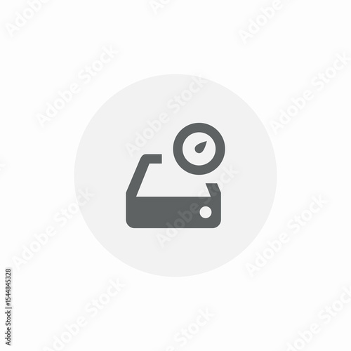 server wait time icon sign vector