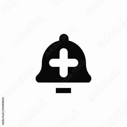 add notification icon sign vector