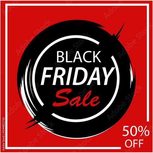 black friday sale sign