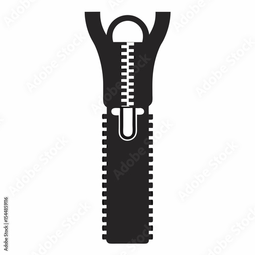 zipper vector illustration