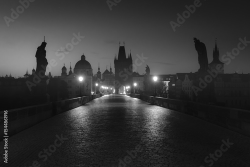 Photography charles bridge in prague