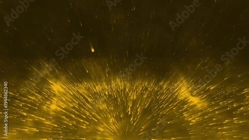 Futuristic abstract digital Star flying through space, glowing science film universe background with smooth 4k amazing motion.