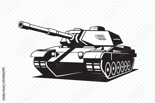 Bold Armored Vehicle Artwork Vector