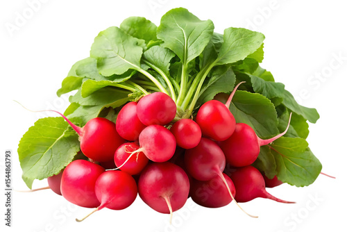 radishes Vegetable image isolated on transparent