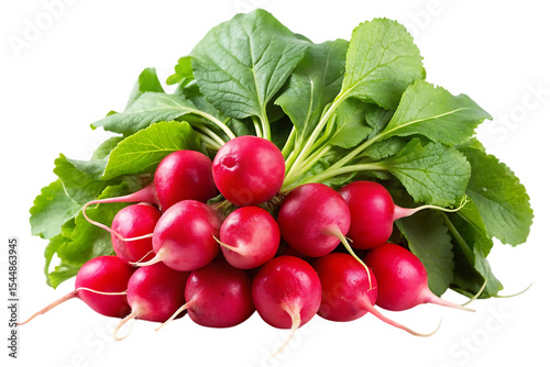 radishes Vegetable image isolated on transparent background