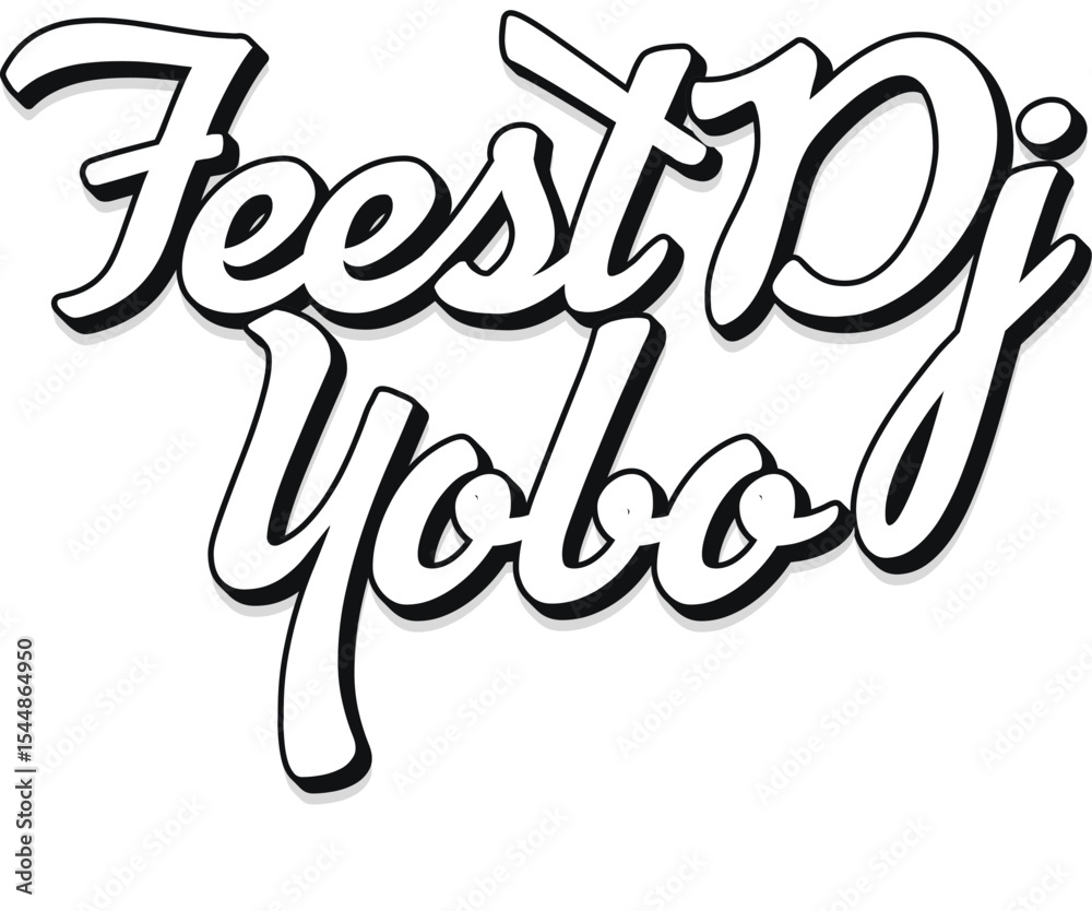 “Feest DJ Yolo: Party Like There’s No Rewind”

It riffs off the lighthearted name (“Feest” meaning party in Dutch) and the carefree YOLO vibe, serving up retro fun with a wink. Perfect for events, soc