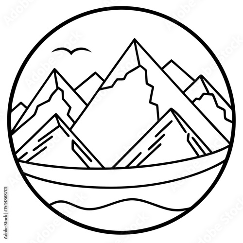 Serene Andes Lines