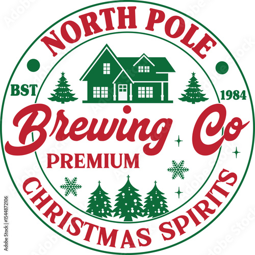 North Pole Brewing Co, North Pole design