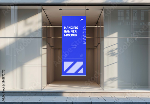 Hanging Bannar Mockup