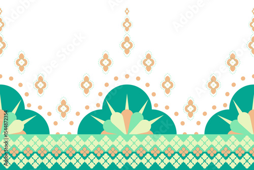 vector illustration of an abstract floral background