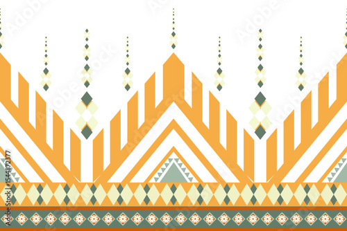 seamless pattern with geometric shapes