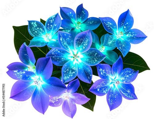 abstract background with flowers