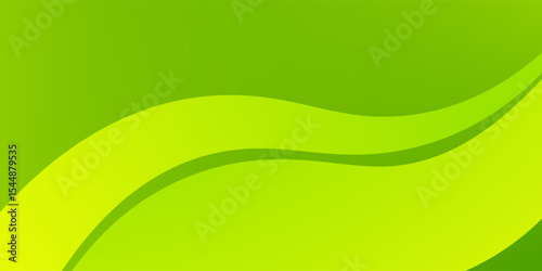 Dynamic Lime Green Gradient with Flowing Curves and Subtle Lines Background