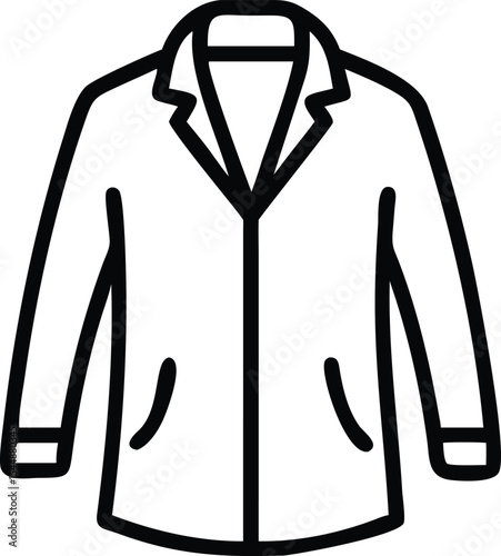 men's jacket icon
