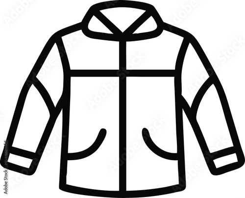 men's jacket icon