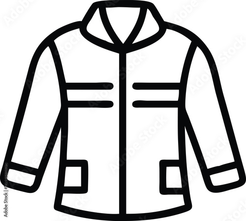 men's jacket icon