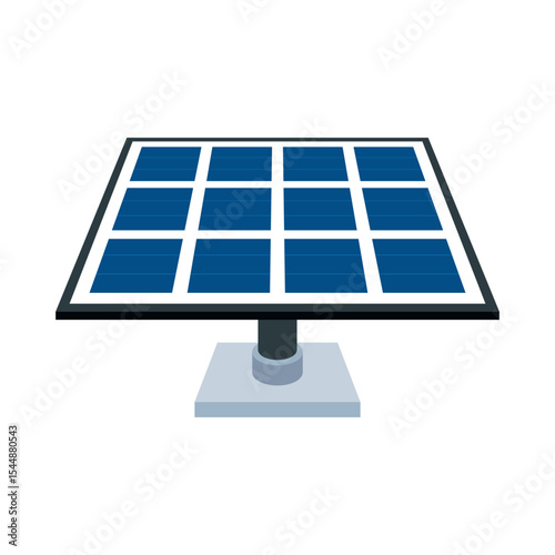 Solar Panel Illustration