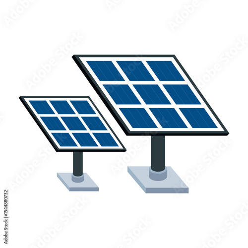 Solar Panel Illustration