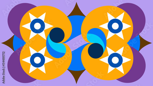 Shimmering Subconscious Paths – Overlapping Abstract Vector Fragments of AI Thought.