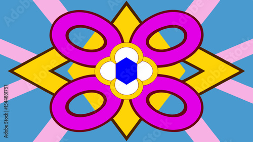 Shimmering Subconscious Paths – Overlapping Abstract Vector Fragments of AI Thought.