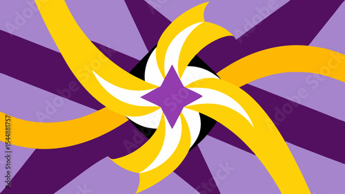 Shimmering Subconscious Paths – Overlapping Abstract Vector Fragments of AI Thought.