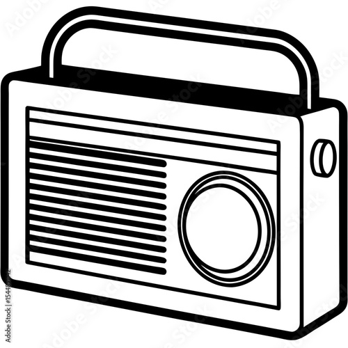 vintage retro radio