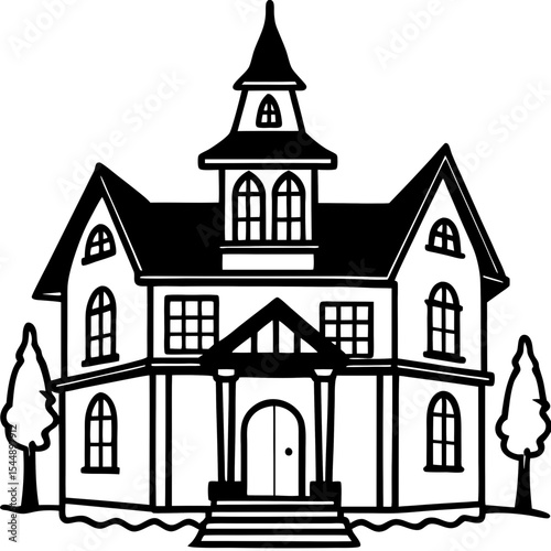 Worn-Out Haunted Estate