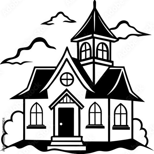 Worn-Out Haunted Estate