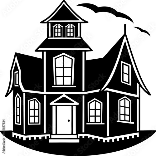 Worn-Out Haunted Estate