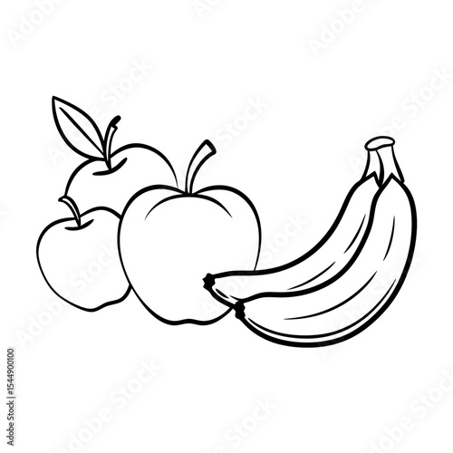 fruit icon set 