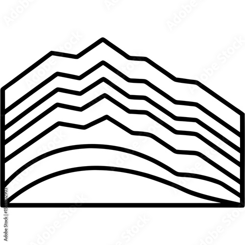 Contour Ridge Flow