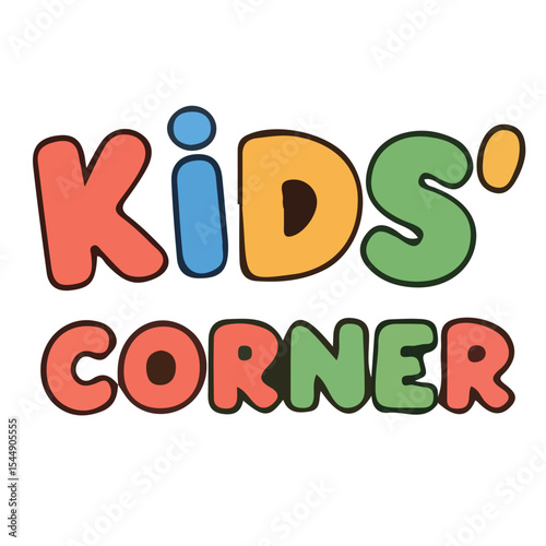 Colorful alphabet letters and numbers as fridge magnets are a playful way for children to learn spelling and words for their education